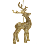 Hangend hert goud glitter - Kerstdecoratie - zerostock - opkoper