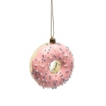 Roze donut kersthanger met sprinkles - Zerostock- Opkoper